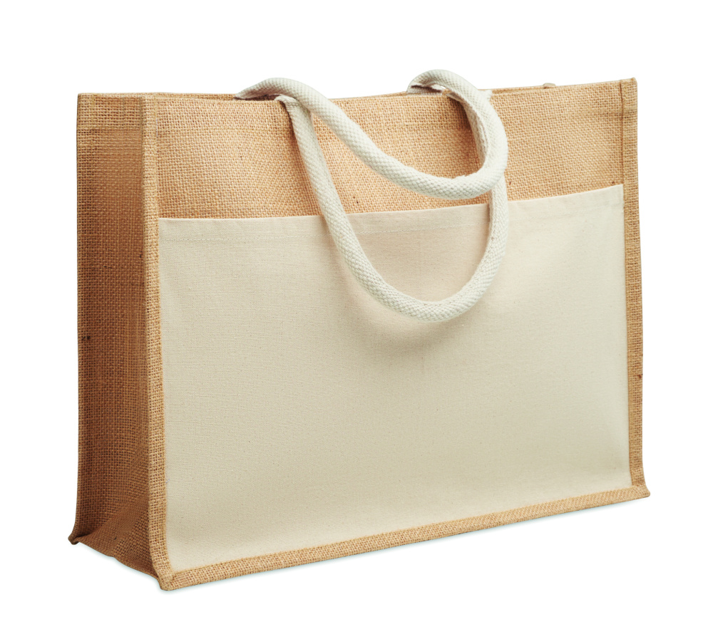 Logotrade promotional gift picture of: Jute shopping bag