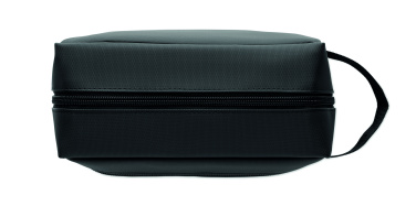Logotrade promotional giveaway image of: Toiletry bag in 600D RPET