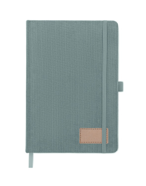 Logotrade promotional giveaway image of: A5 notebook hard RPET cover