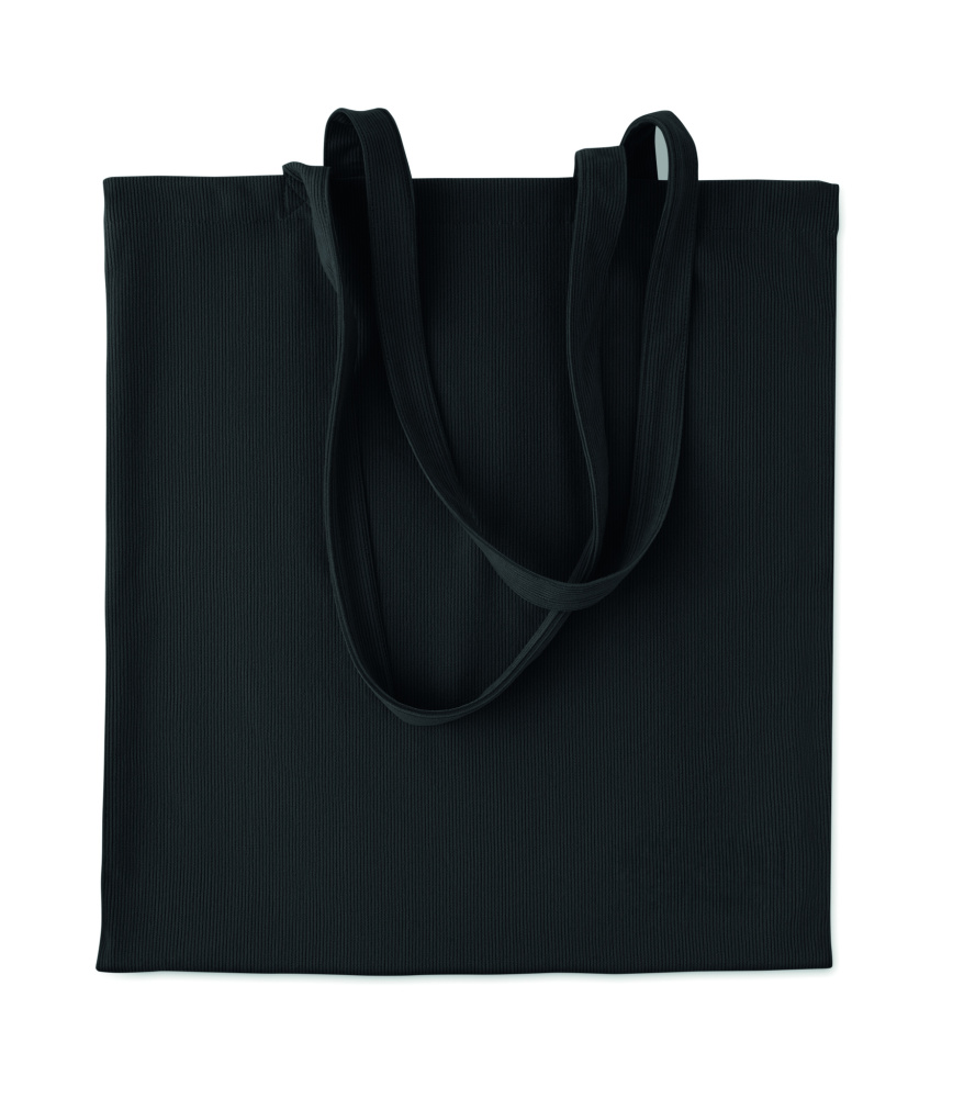 Logo trade advertising products image of: Corduroy shopping bag