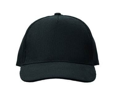 Logo trade promotional gifts picture of: Corduroy 5 panel baseball cap