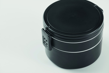 Logo trade corporate gifts image of: PP two-tier lunch box 950 ml