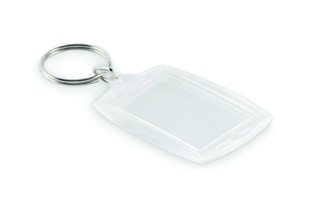 Logotrade promotional product picture of: Classic acrylic keyring