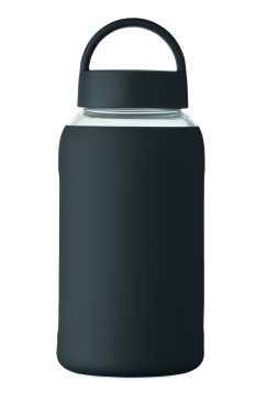 Logo trade promotional item photo of: High borosilicate glass bottle