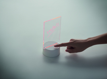 Logo trade advertising products picture of: Light-up LED memo board