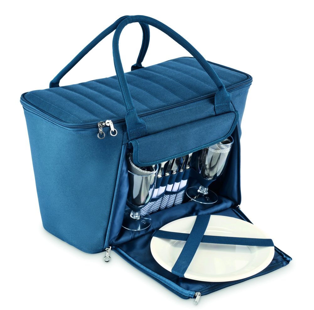 Logo trade promotional gifts picture of: RPET picnic cooler bag