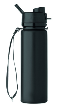 Logo trade corporate gift photo of: Foldable silicone sports bottle