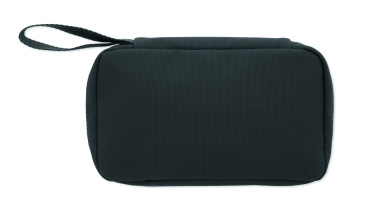 Logotrade promotional giveaway picture of: Toiletry bag 600D RPET