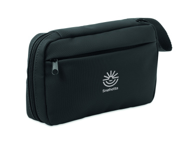 Logotrade promotional merchandise image of: Toiletry bag 600D RPET