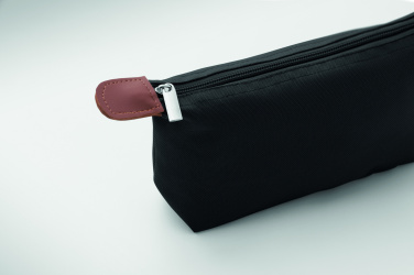 Logo trade corporate gifts image of: Cosmetic bag in 600D RPET
