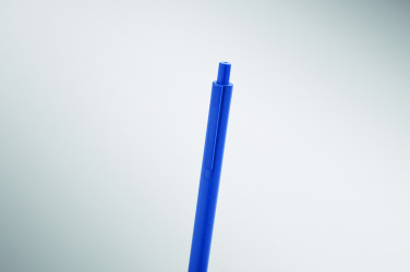 Logo trade promotional items image of: Wheat Straw/ABS push type pen