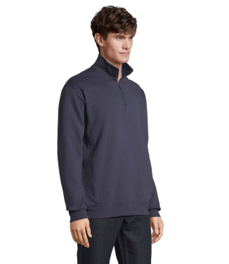 Logotrade business gift image of: CONRAD Sweat Zip Collar