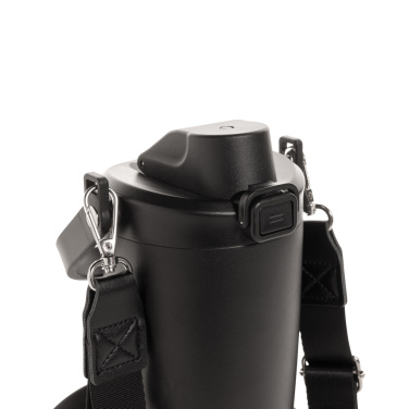 Logotrade corporate gift picture of: Avira Ayala RCS re-steel duosip lockable crossbody tumbler