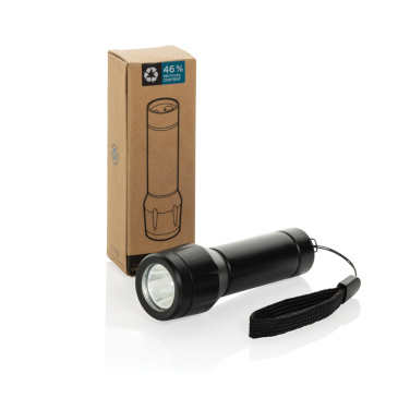 Logo trade corporate gifts picture of: Flara RSC recycled plastic USB-rechargeable torch