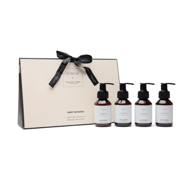 Logo trade corporate gift photo of: VINGA x TGL body and hand care gift set