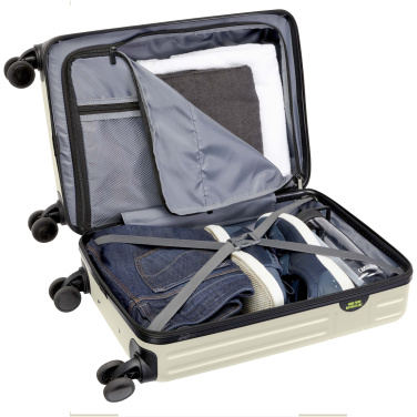 Logotrade corporate gift image of: Rover 20" GRS recycled cabin trolley 40L