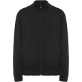 Ulan unisex full zip sweater, Black