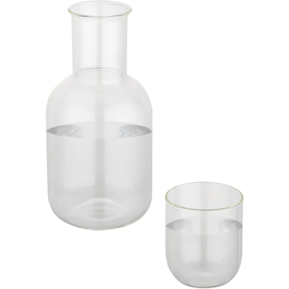 Logo trade advertising product photo of: Amelie glass carafe and cup set
