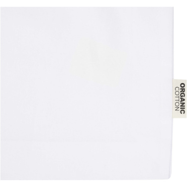 Logo trade promotional products image of: Odisha 180 g/m² OCS organic full gusset tote bag 14L