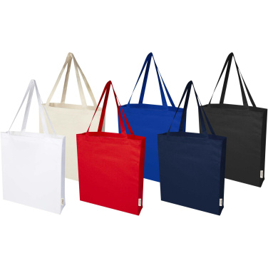 Logo trade advertising products picture of: Odisha 180 g/m² OCS organic full gusset tote bag 14L