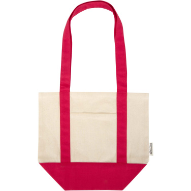 Logotrade promotional gift picture of: Sam 320 g/m² GRS recycled mini cotton tote bag