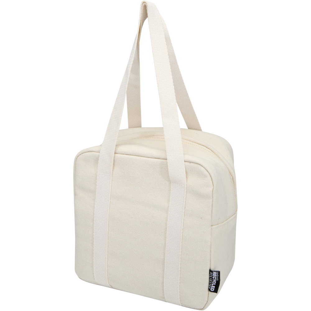 Logo trade promotional product photo of: Recanvas GRS recycled lunch cooler bag 5L