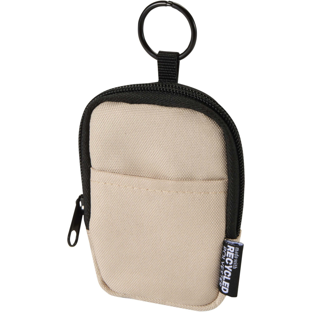 Logotrade promotional item image of: Byron Clip & Go GRS recycled small pouch 0.2L