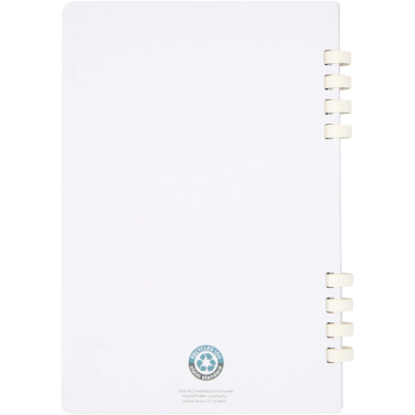 Logo trade advertising product photo of: Fil A5 hard cover RCS recycled spiral notebook