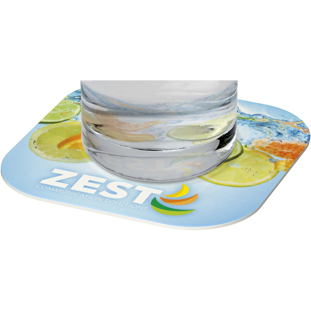 Logo trade promotional products image of: Lumin square coaster