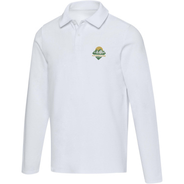 Logo trade promotional gift photo of: Apollo long sleeve unisex polo