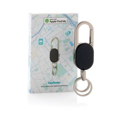 Logo trade business gifts image of: Keyfinder Dual keychain with worldwide locating