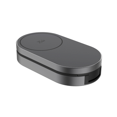 Logo trade business gift photo of: Quantum ultra-fast 3-in-1 25W Foldable Wireless Charger