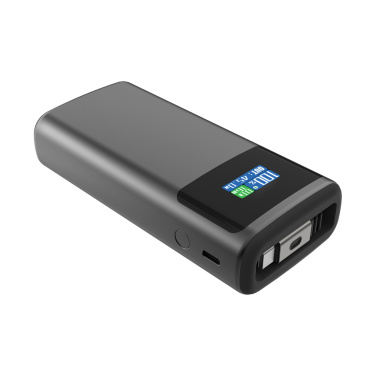 Logotrade promotional gift picture of: Quantum RCS ultra-fast PD45W 10.000mAh powerbank with screen