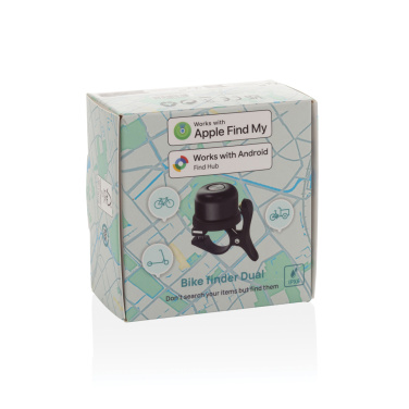 Logotrade advertising products photo of: Bike finder Dual RCS bike bell with worldwide locating