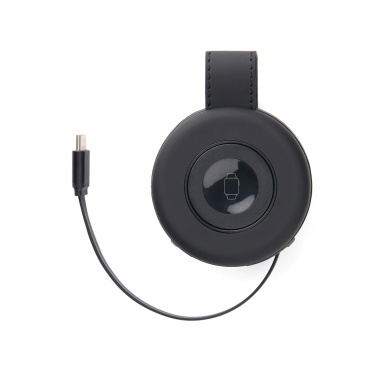 Logotrade promotional merchandise image of: VINGA Baltimore RCS 2-in-1 Wireless 15W Travel Charger