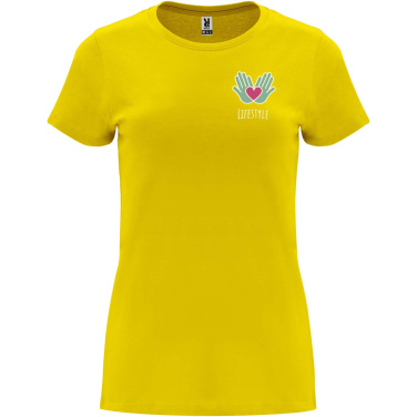 Logotrade promotional product picture of: Capri short sleeve women's t-shirt