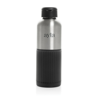 Logo trade promotional items image of: Ripple RCS R-steel leakproof water bottle with handle 750ML