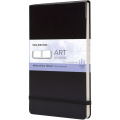 Moleskine large art water colour album, Black