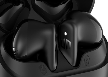 Logo trade promotional giveaways picture of: Urban Vitamin Santa Clara RCS plastic ENC earbuds