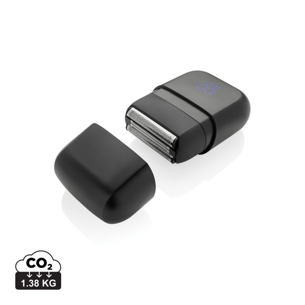 Logo trade advertising products image of: TrimBlade re-chargeable Travel Shaver IPX7