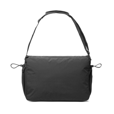 Logo trade advertising products image of: KENTO URBAN RCS recycled nylon 15.6 inch Messenger