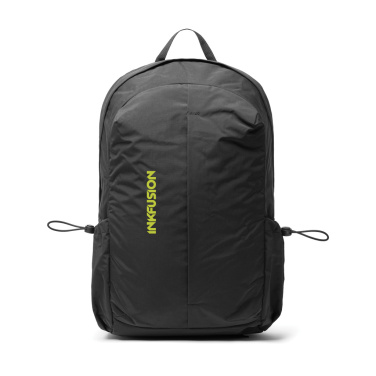 Logo trade promotional items picture of: KENTO URBAN RCS recycled nylon 15.6 inch Backpack with front