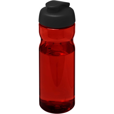 Logo trade promotional gifts image of: H2O Active® Eco Base 650 ml flip lid sport bottle