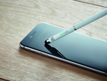 Logotrade promotional gift picture of: Stylus antibacterial pen