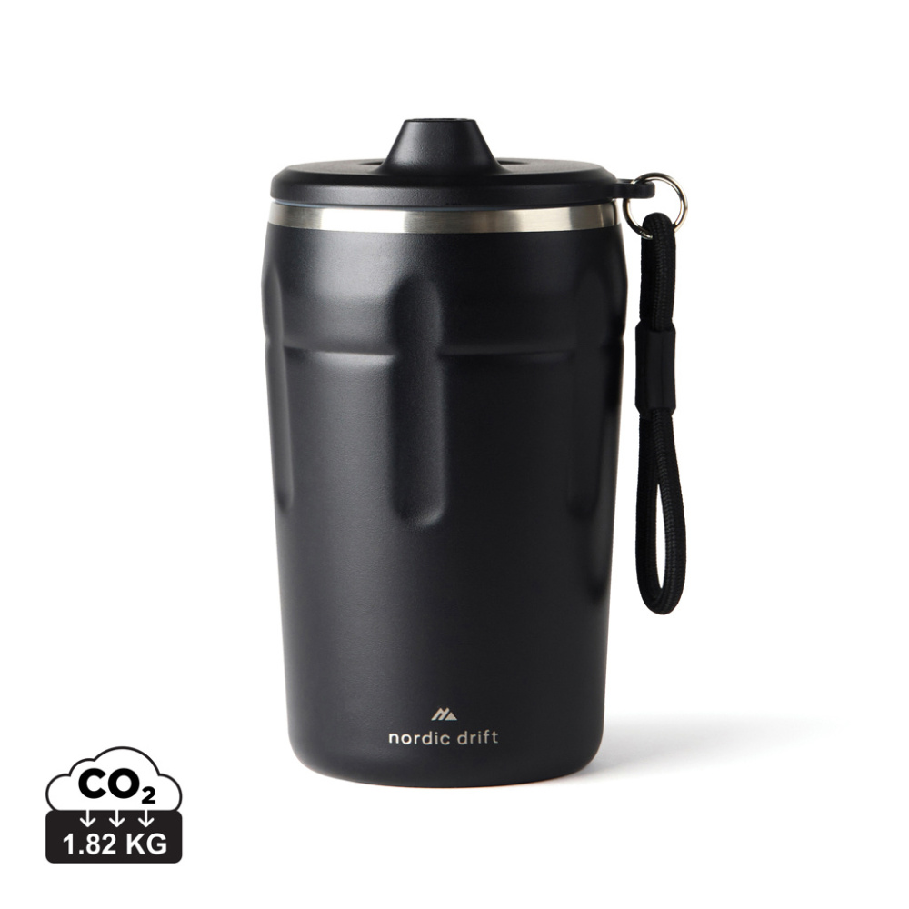 Logo trade promotional product photo of: Nordic Drift Trail RCS Lockable And Leakproof Coffee Mug 350