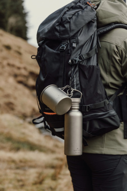 Logo trade promotional merchandise photo of: Nordic Drift Trail Ultra Light Titanium 600ml Water Bottle