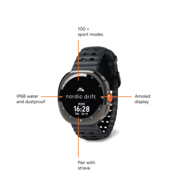 Logotrade promotional gift picture of: Nordic Drift Titan High performance Watch