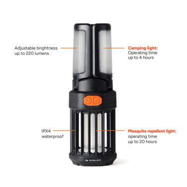 Logotrade promotional item picture of: Nordic Drift Titan Portable mosquito repellent camping light