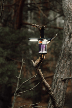 Logo trade promotional gift photo of: Nordic Drift Titan Portable mosquito repellent camping light