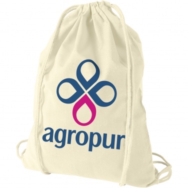 Logotrade firmakingid pilt: Oregon 100 g/m² puuvillane nööriga kott 5L